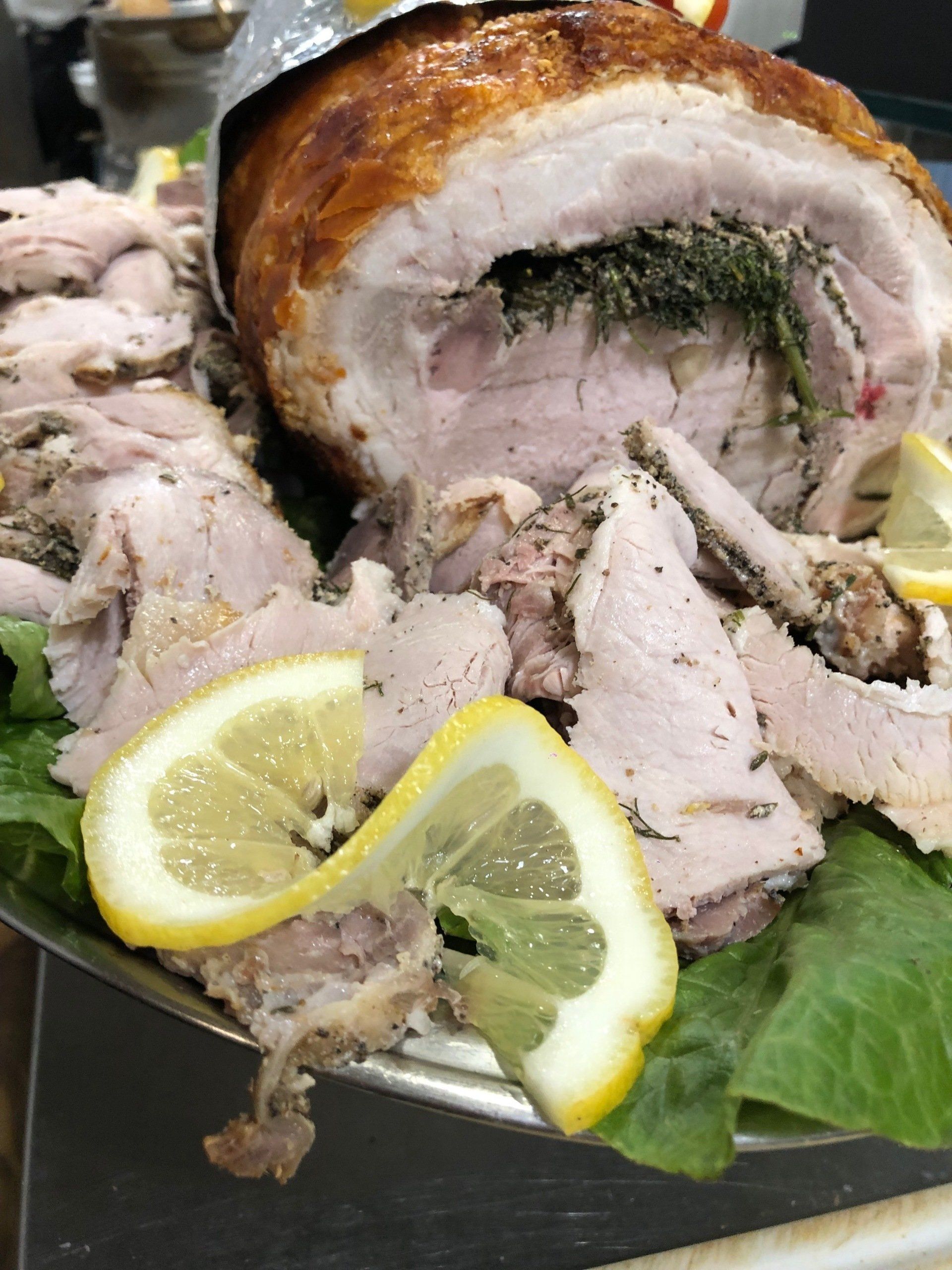 porchetta con limone