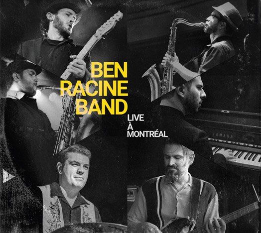 Ben Racine Band Live à Montréal CD Cover