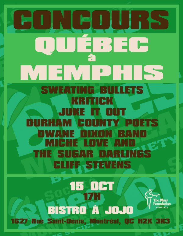 Poster Quebec to Memphis Contest