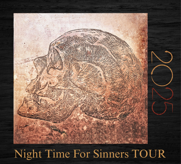 Pochette du nouvel album vinyle de Father N Son – Night Time for Sinners Tour