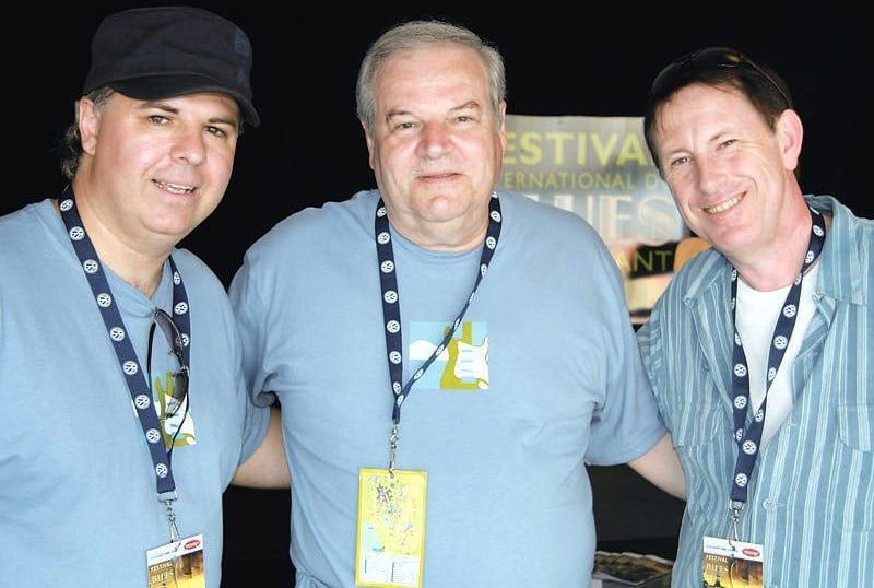 Andre avec Martin Lachance et Jack DeKeyzer