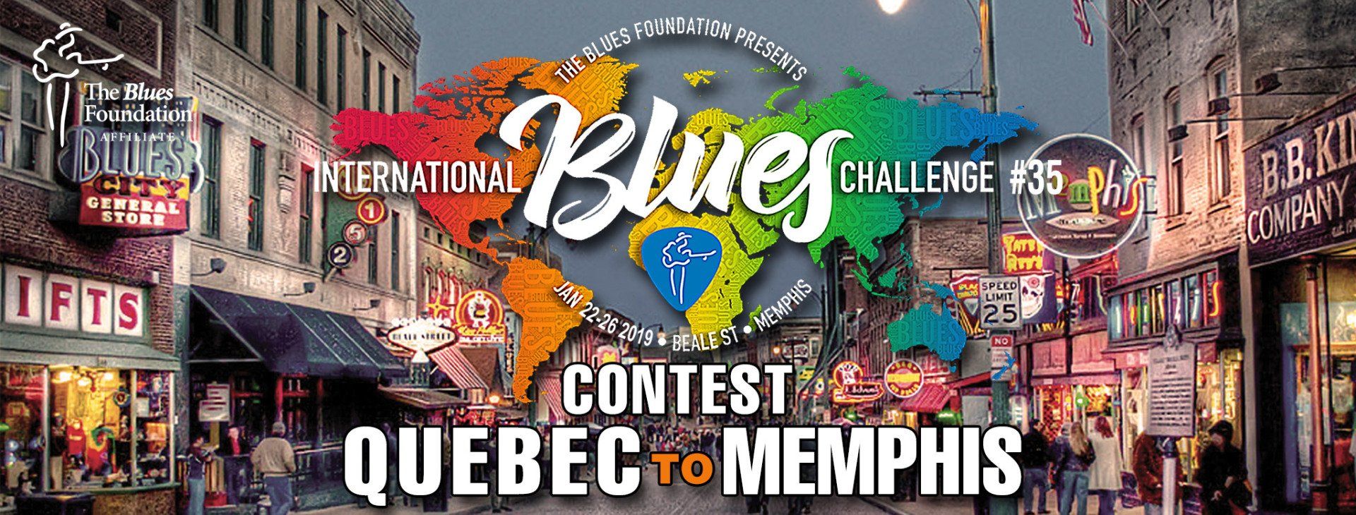 Montreal Blues Society Contest Header