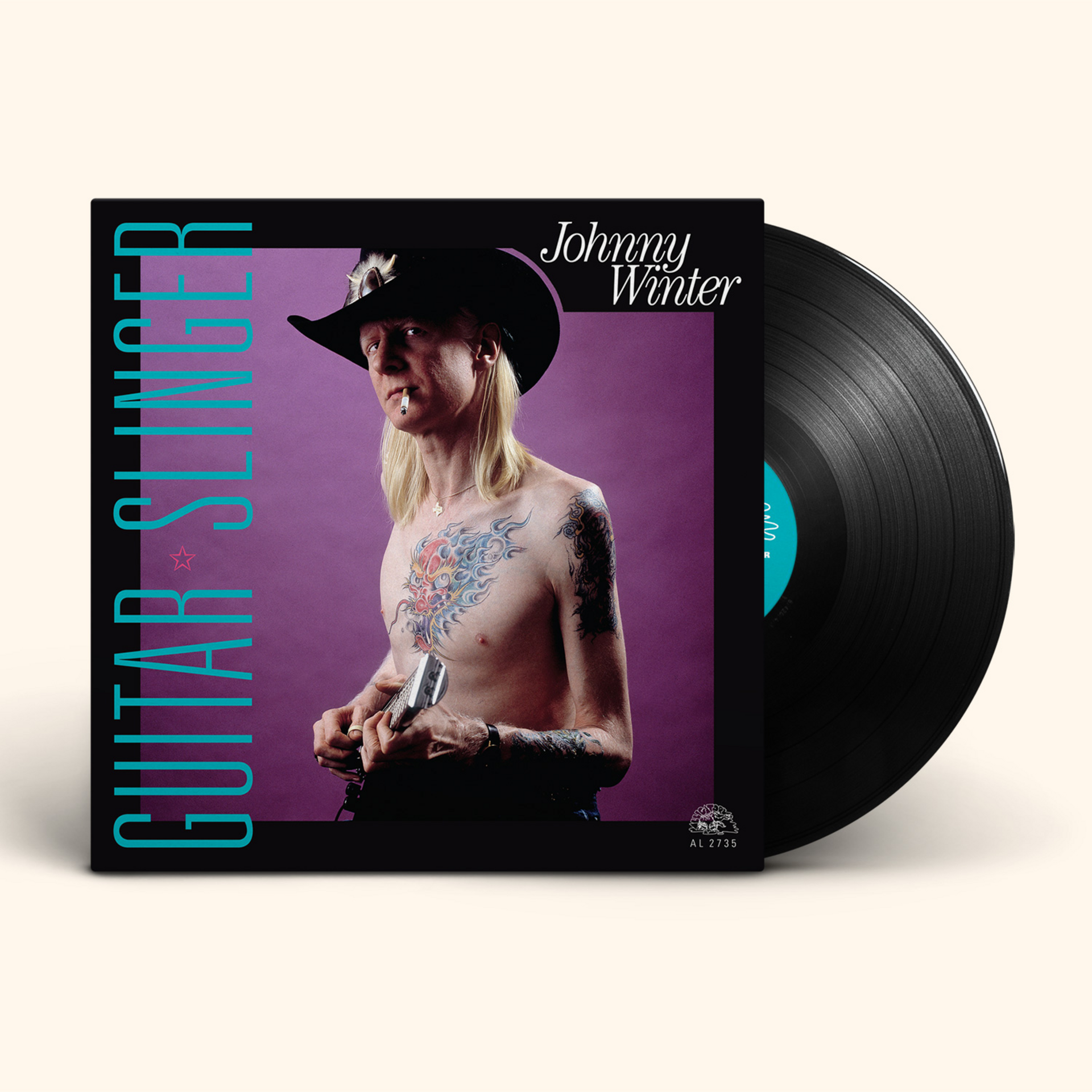 Johnny Winter Guitar Slinger Vinyl Album