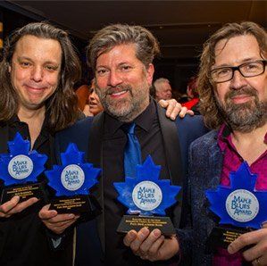Paul Deslauriers Band Maple Blues Awards