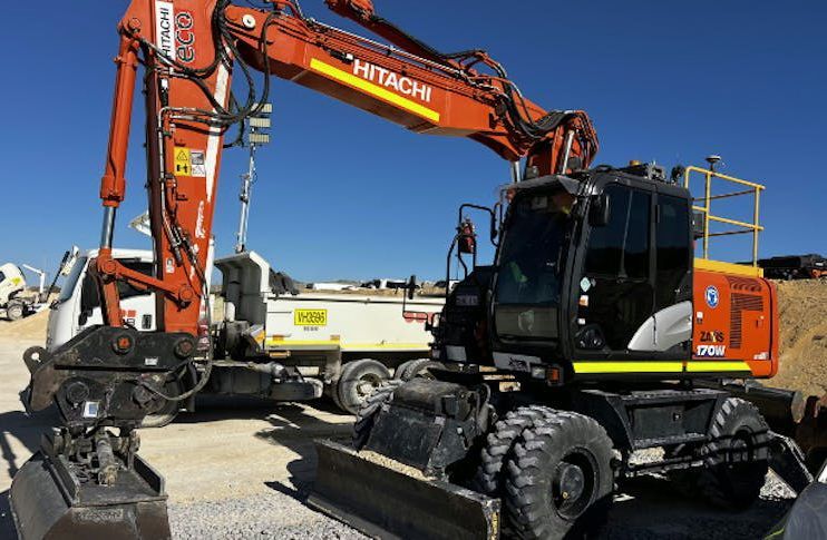 Excavator hire services