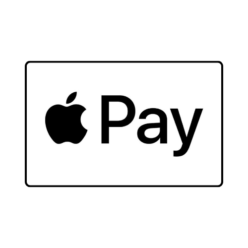Apple Pay logo: Black Apple logo next to the word 