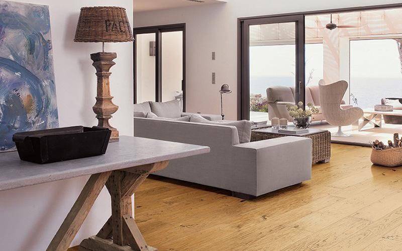 Parquet Woodco in salotto