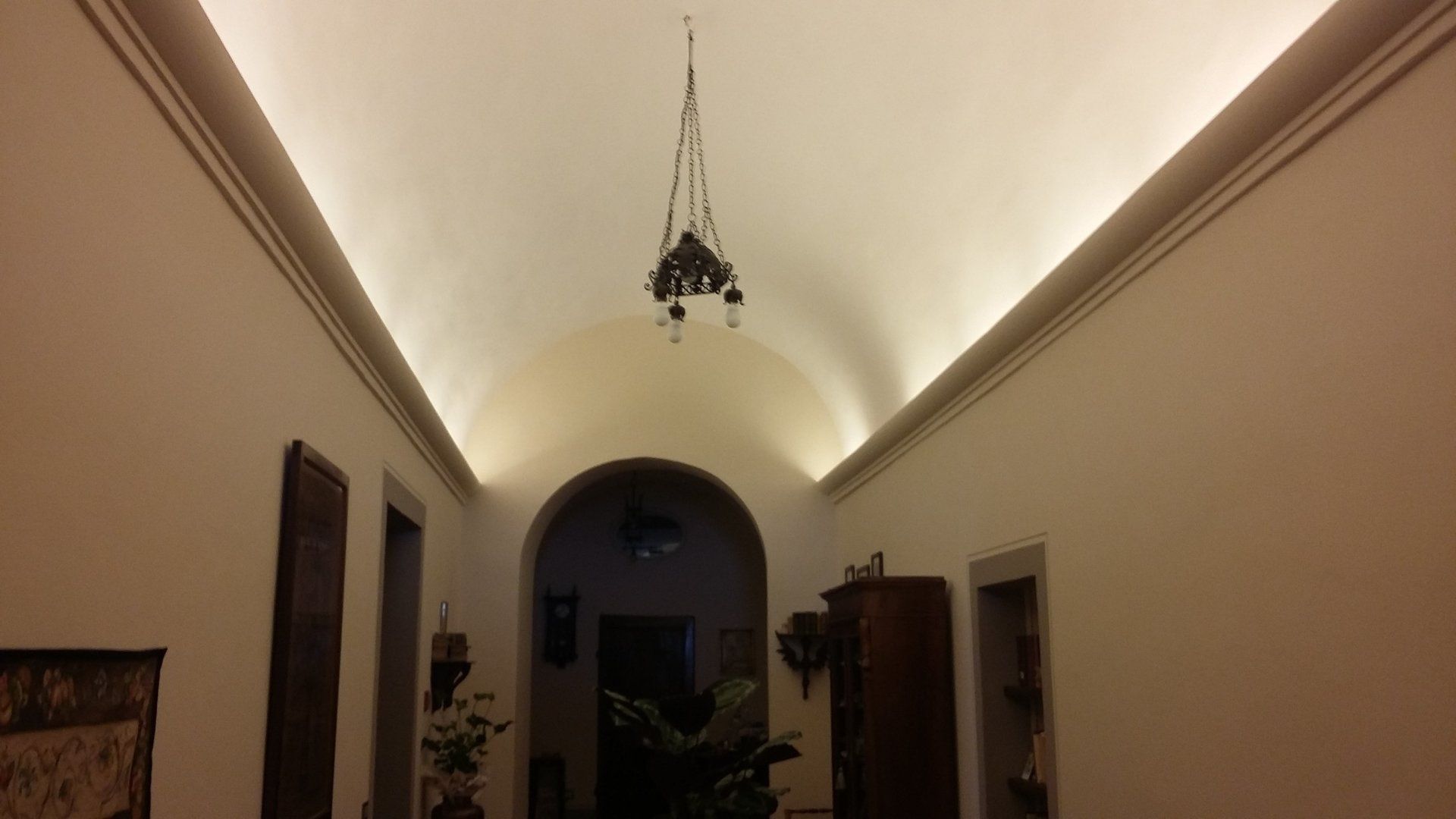 lavoro in cartongesso per soffitto