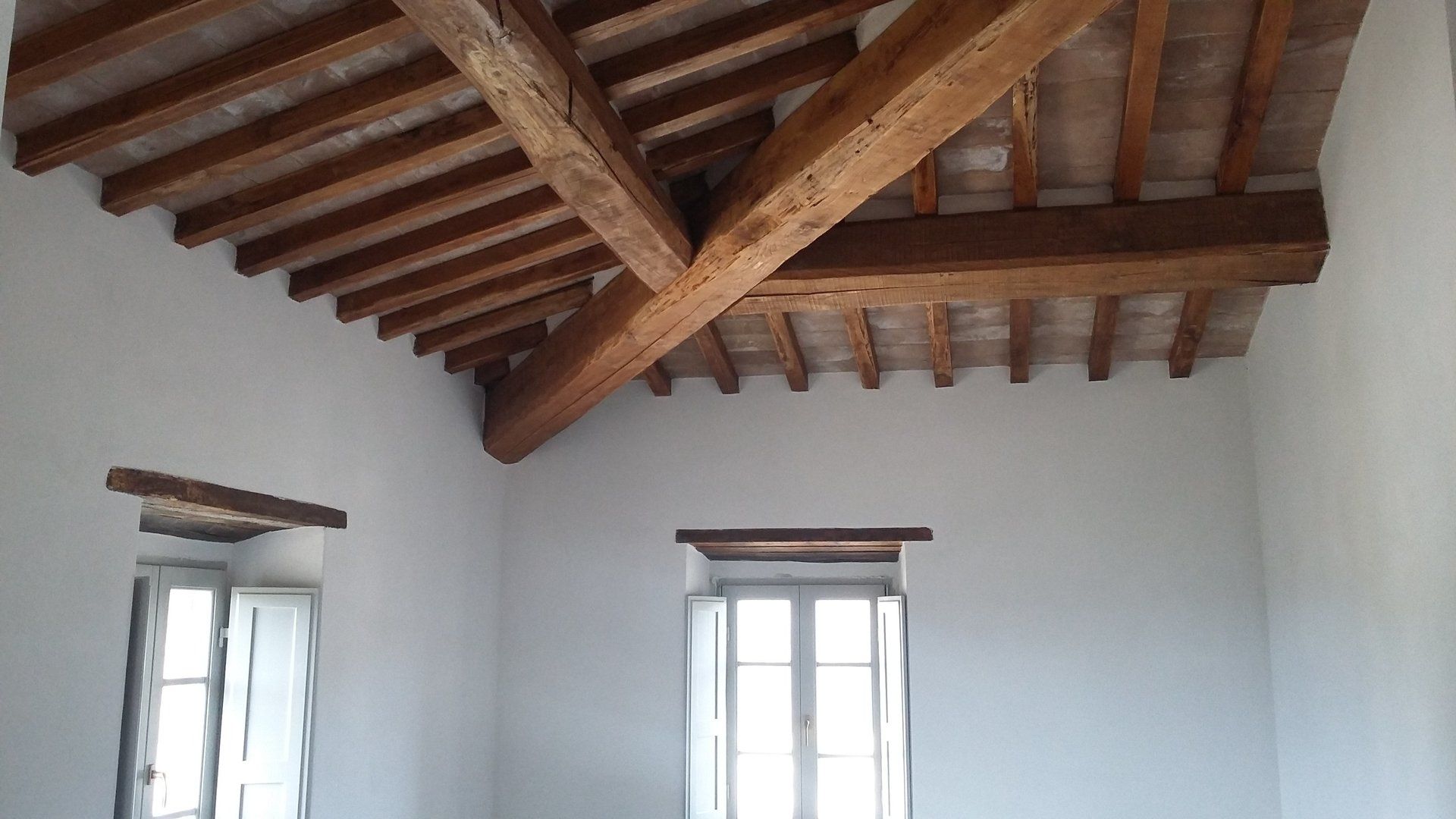 controsoffittatura in legno