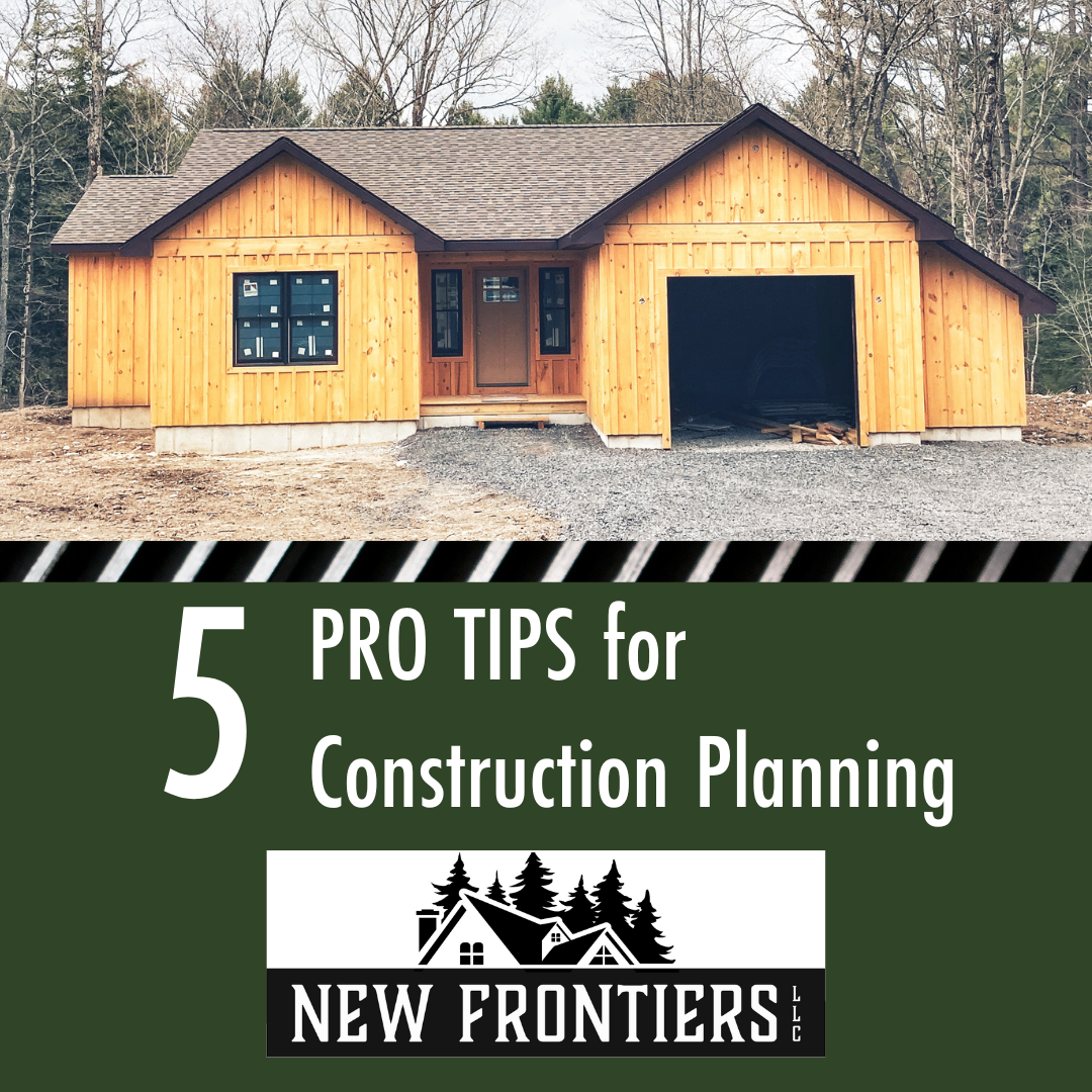 5 Pro Tips Construction Planning