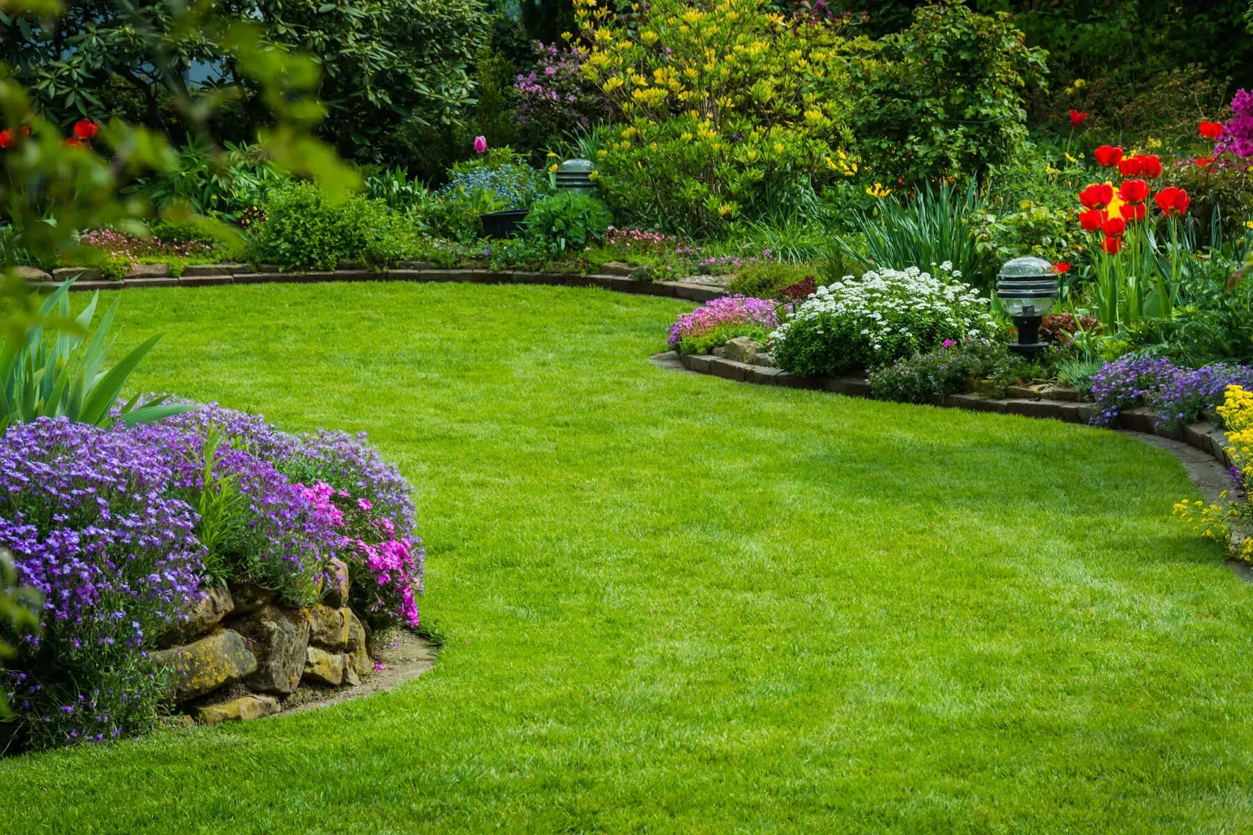 residential landscape installation