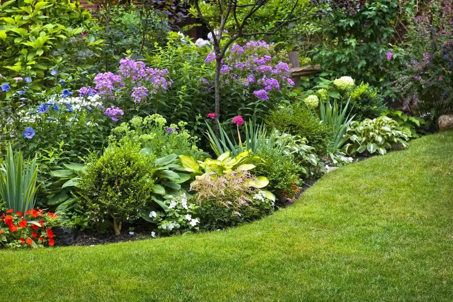 residential landscape installation