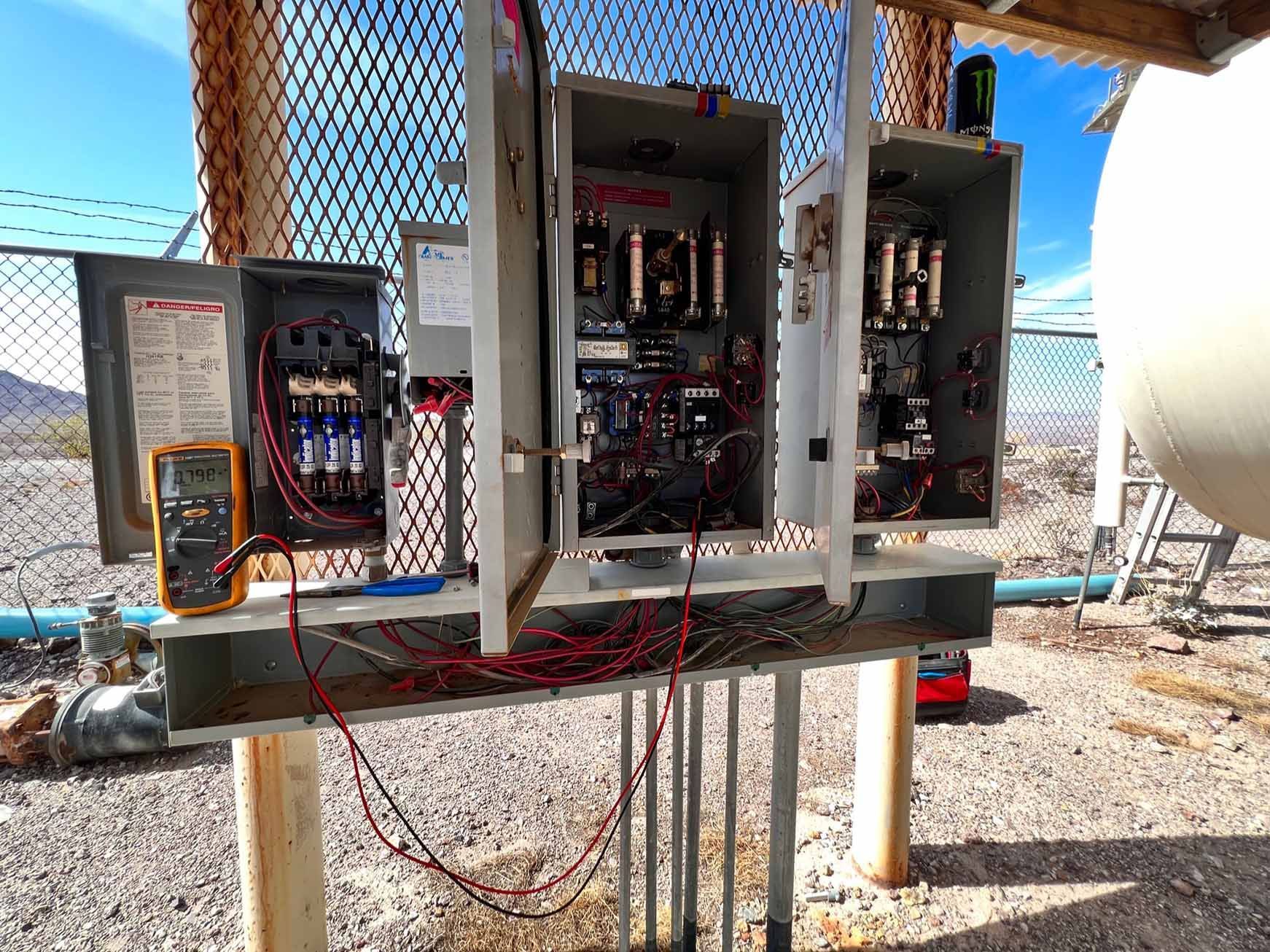 Testing the Electrical Panels — Bullhead City, AZ — River City Electrical Contracting