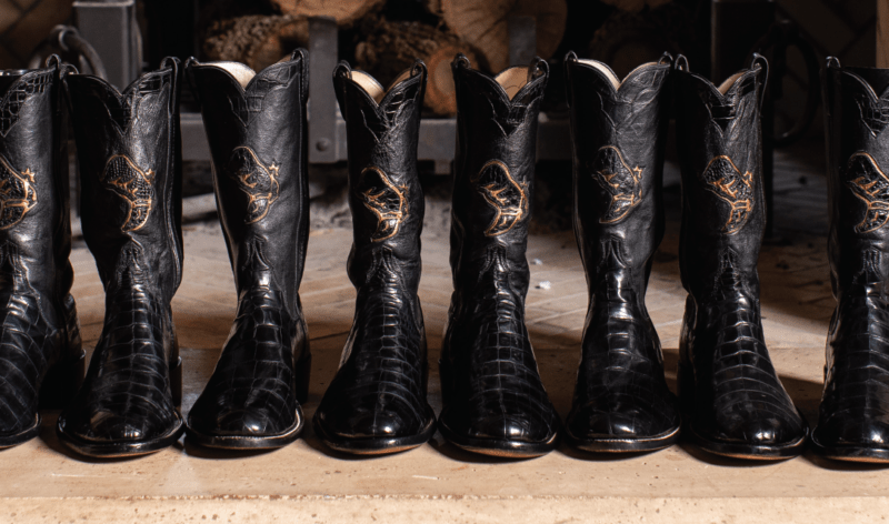 M. L. Leddy's Boots are a gift of membership at Boot Ranch