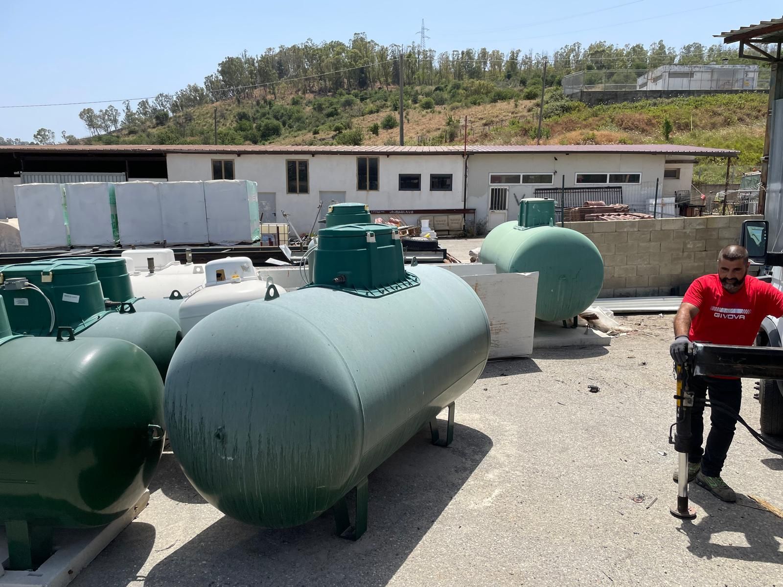 Megagas  a Catanzaro - Installazione e rifornimento GPL