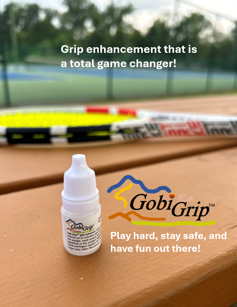 Gobi grip in tennis