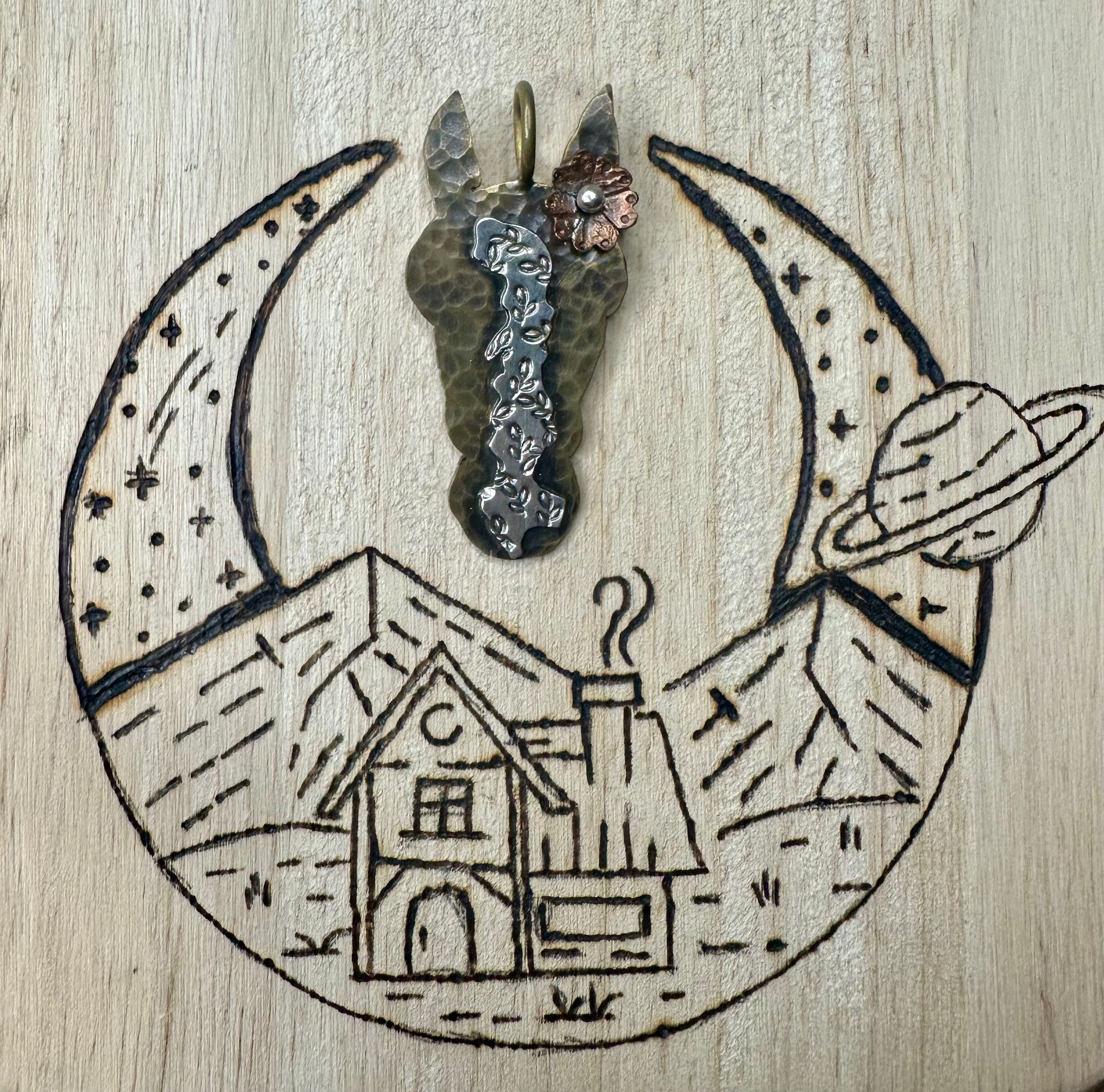 **CUSTOMIZED** Horse Head Pendant