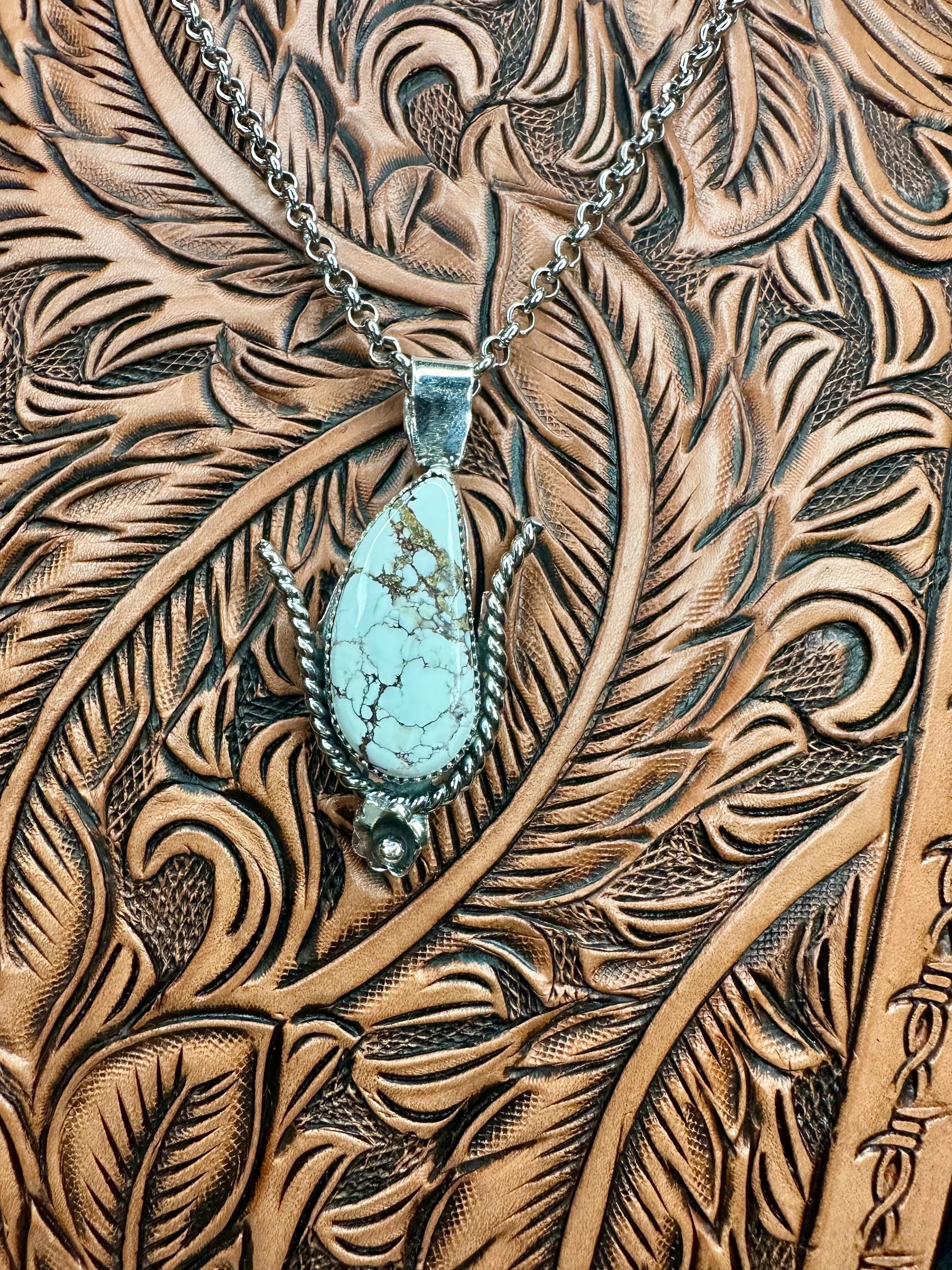 Wild Horse Sterling Silver and Copper Mixed Metal Pendant Necklace