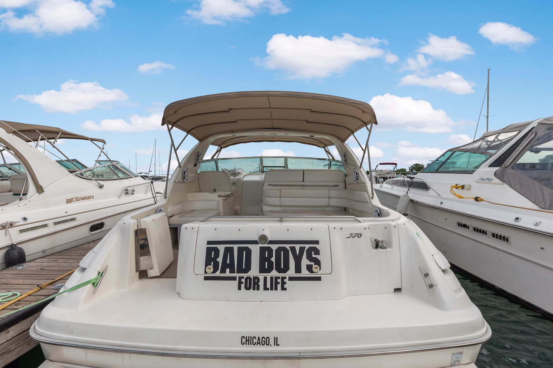 Bad Boys 4 Life luxury boat charter Chicago