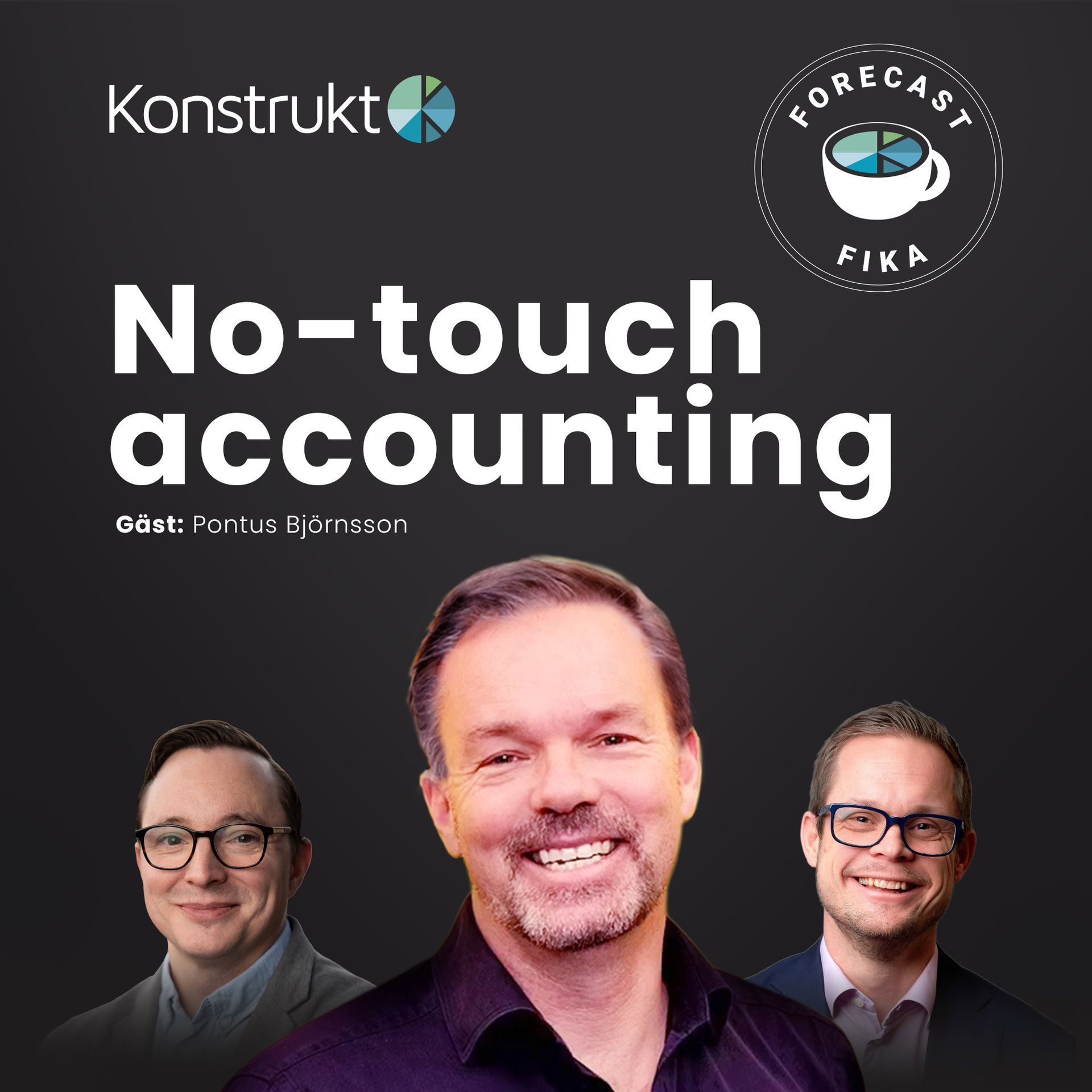Forecastfika podcast, Tema No touch accounting, Pontus Björnsson från Kleer som gäst