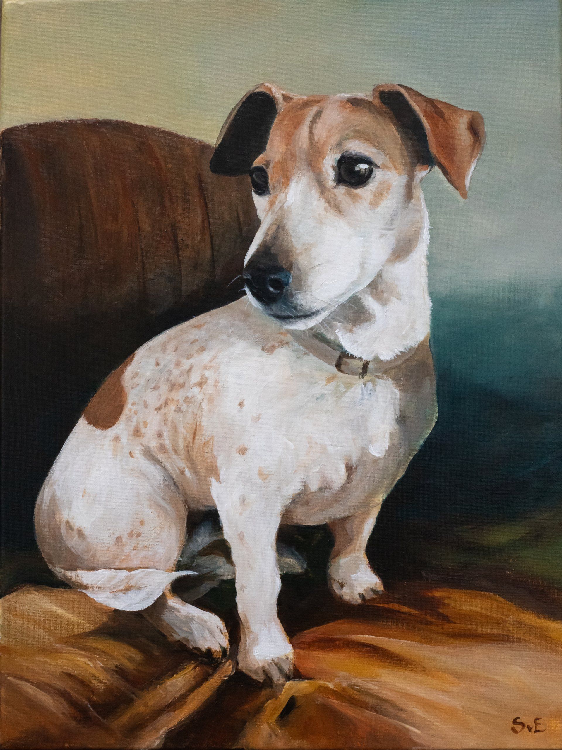 Schilderij Jack Russel