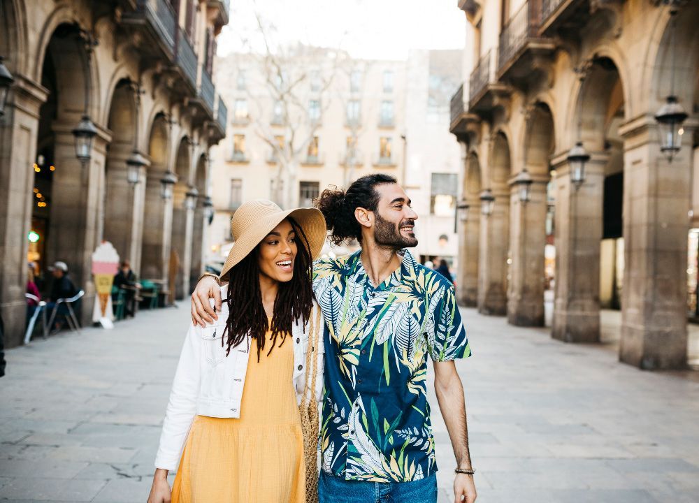 Couple Walking Around Barcelona — Minneapolis, MN — International Translation Solutions