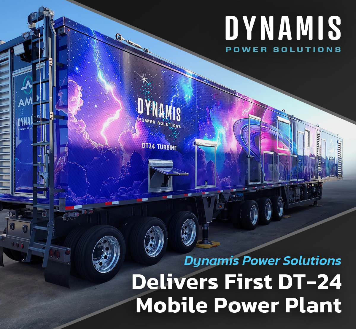 Dynamis Power Solutions Delivers First DT-24 Mobile Power Plant