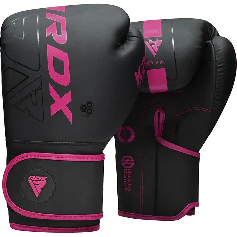 RDX F6 Kara Kids Boxing Gloves 6oz (Pink)