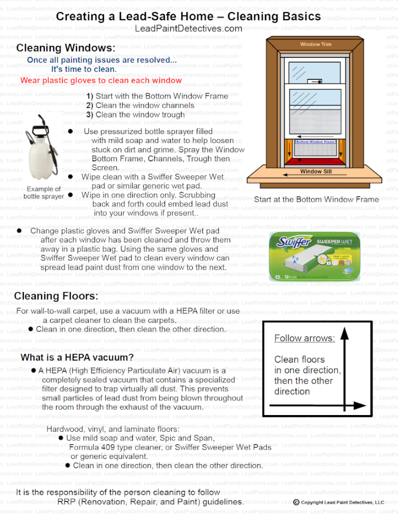 Creating a Lead Safe Home - Cleaning Basics