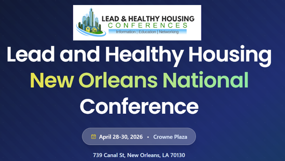 Lead and Healthy Housing New Orleans National Conference - April 28-30, 2026