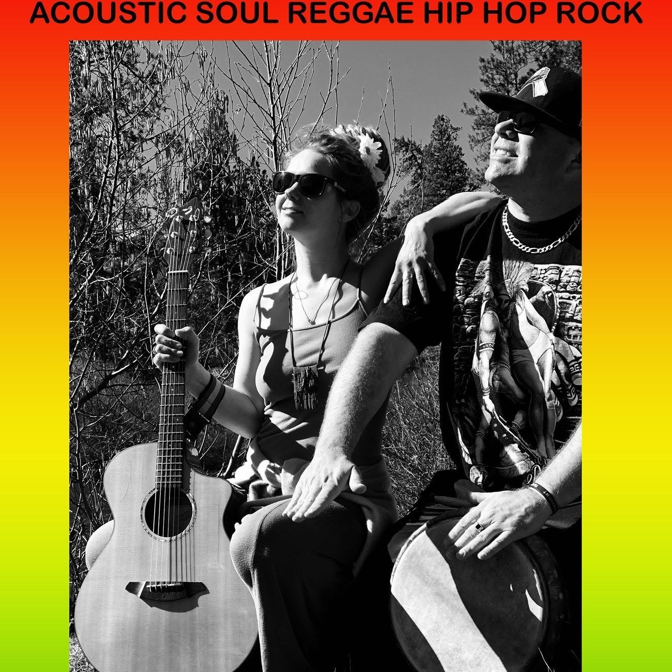 Acoustic soul reggae hip hop rock album cover