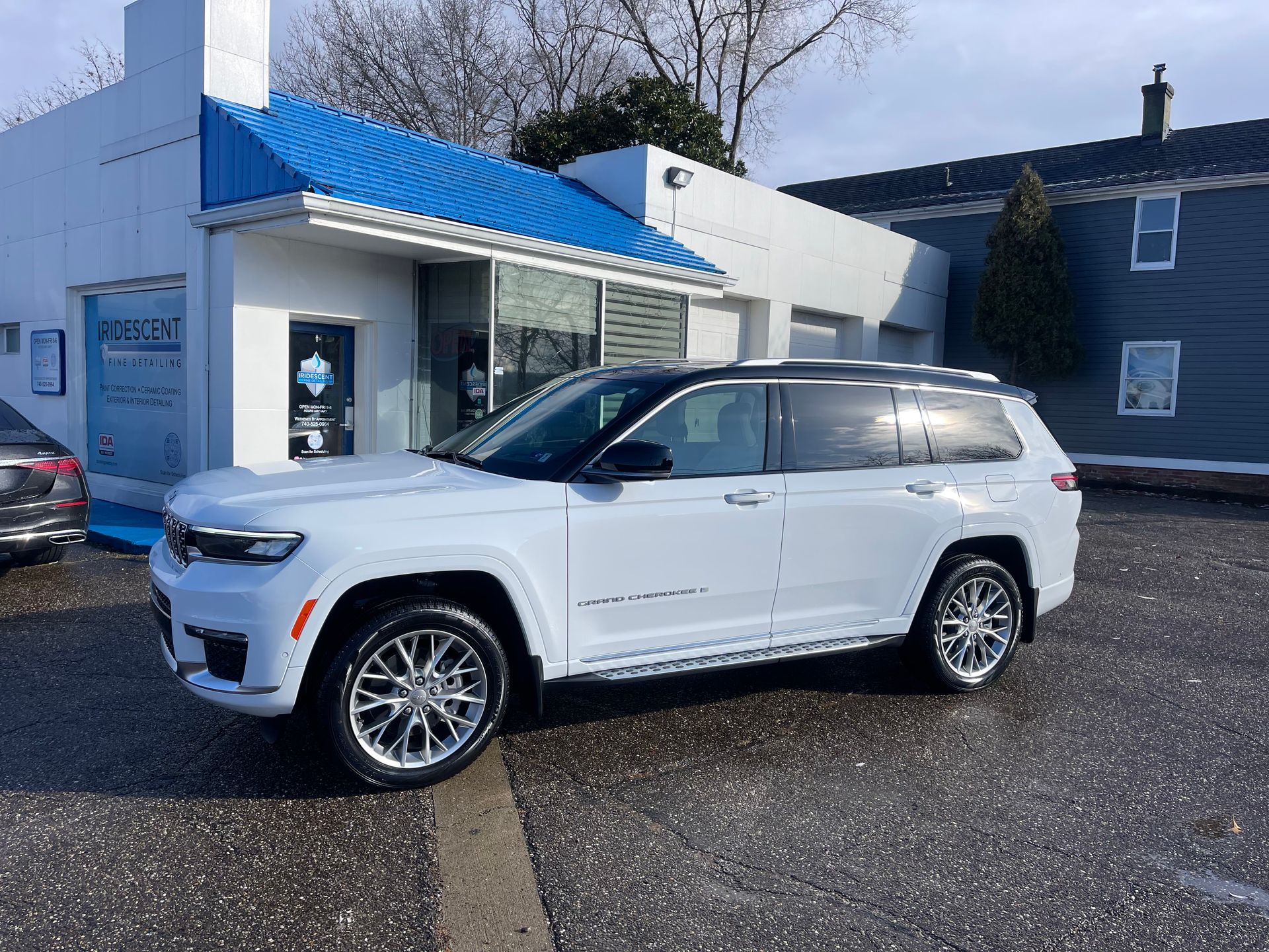 After Ceramic Coating Aqua Tek Grand Cherokee