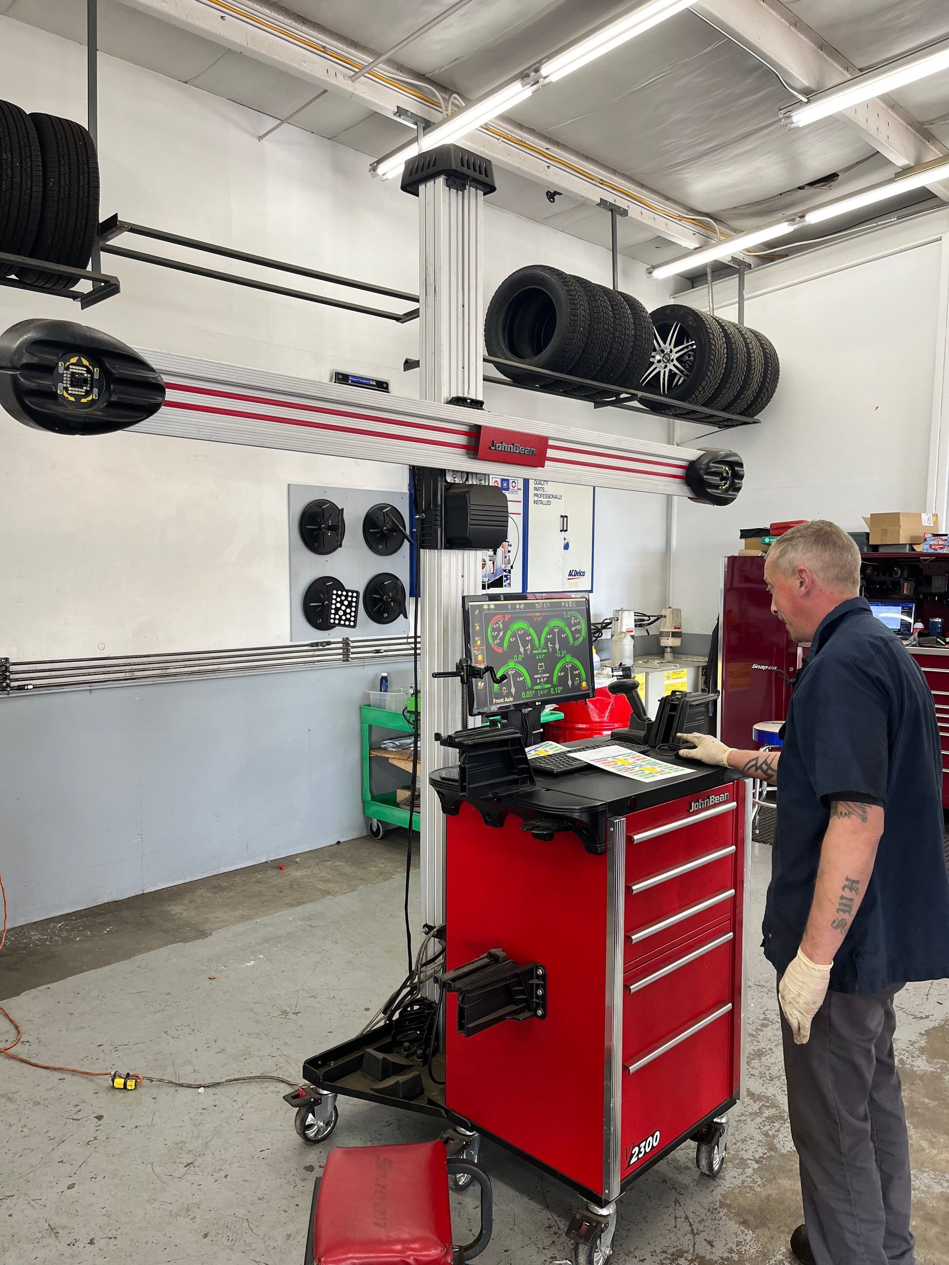 Wheel Alignment Mechanic | B & B Auto Repair