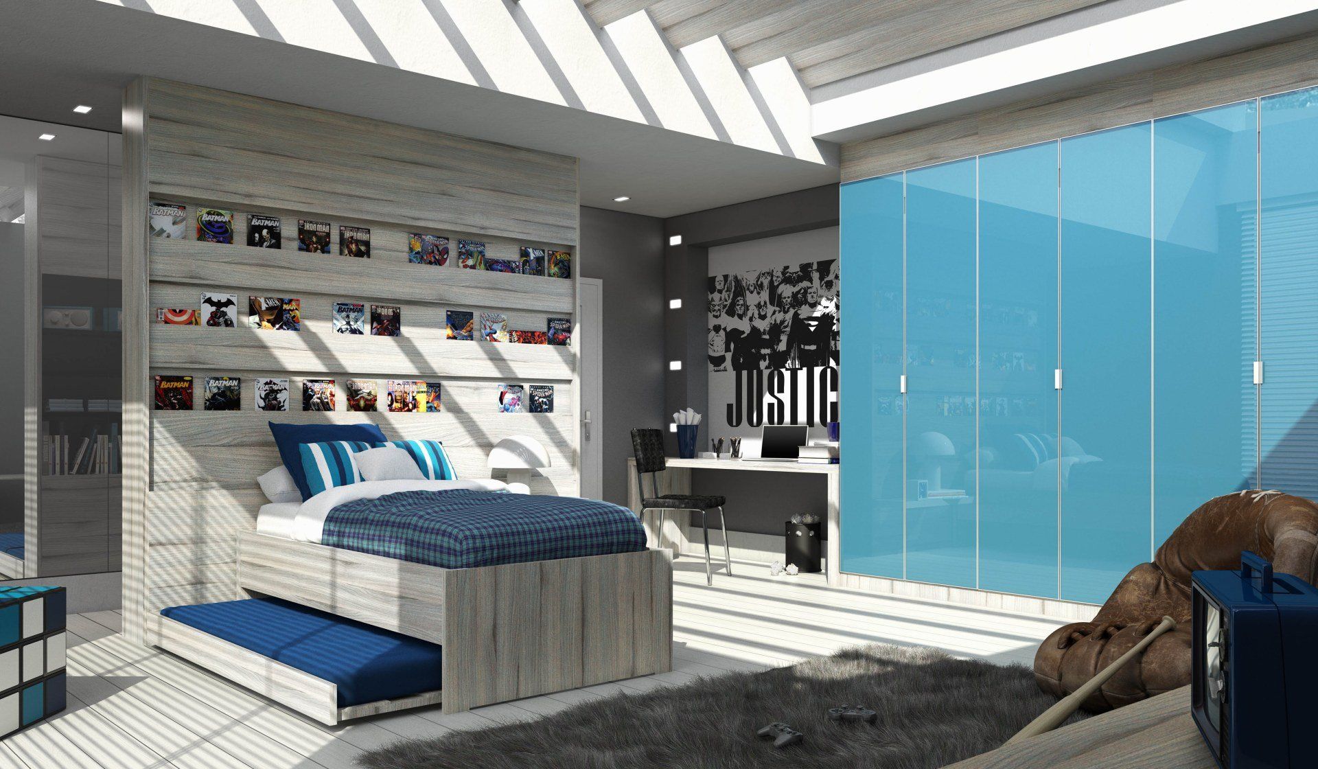 Armário sob medida/planjado para quarto de menino