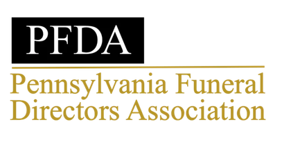 The logo for the pennsylvania funeral directors association