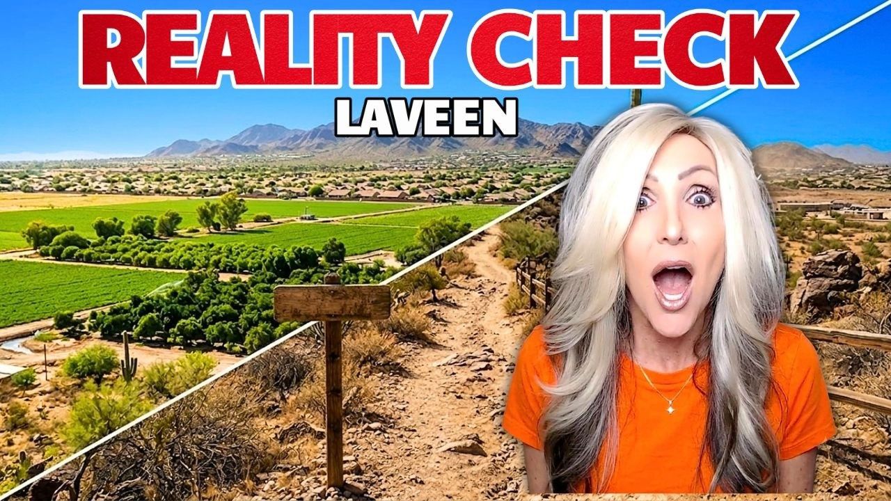 Laveen Arizona desert and farmland views highlighting the pros and cons of living in the area