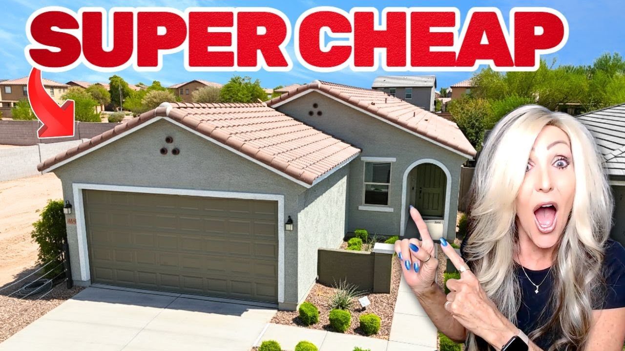 Affordable home in Phoenix AZ with desert landscaping featured in 2025 guide to cheap housing areas