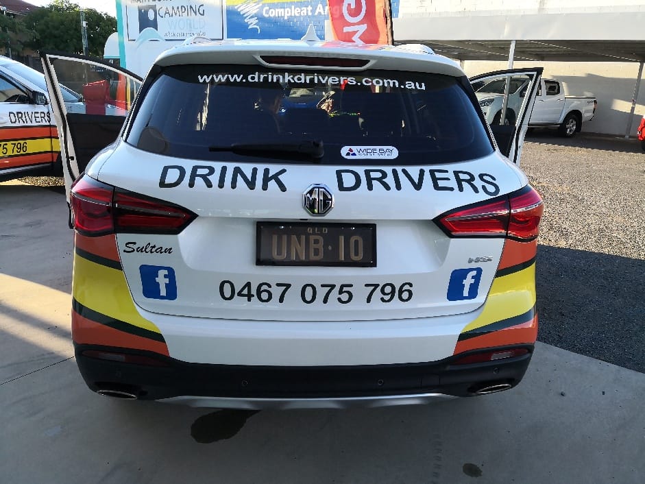 A Drink Drivers Car is Parked in a Parking Lot — Drink Drivers Hervey Bay in Urangan, QLD
