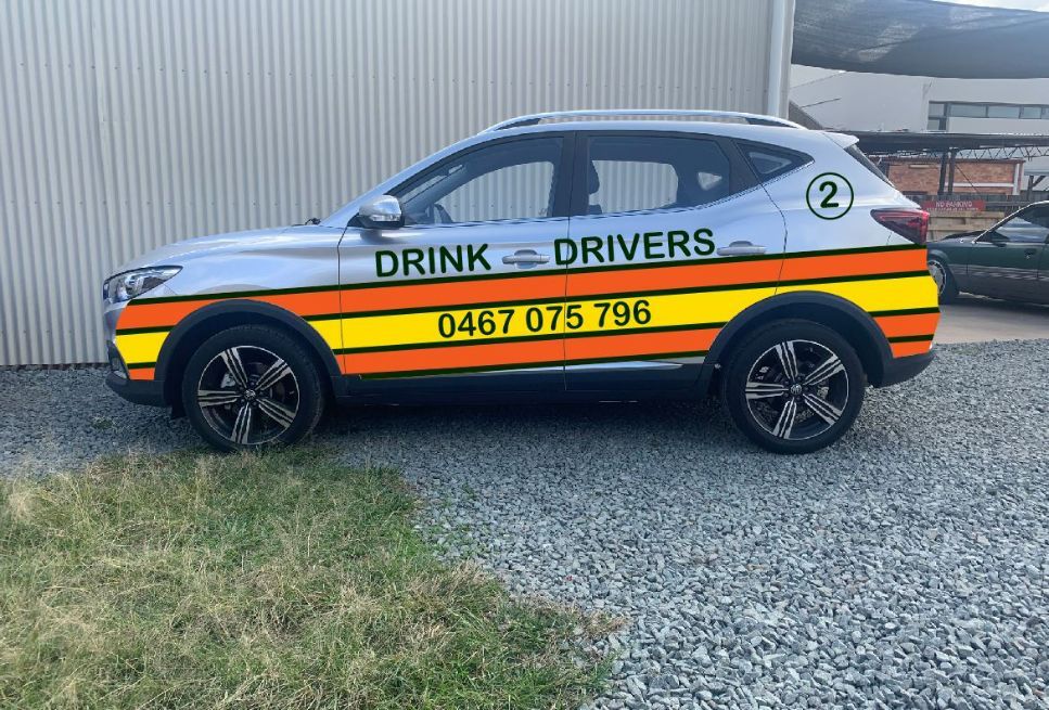 Side View of Service Car — Drink Drivers Hervey Bay in Urangan, QLD
