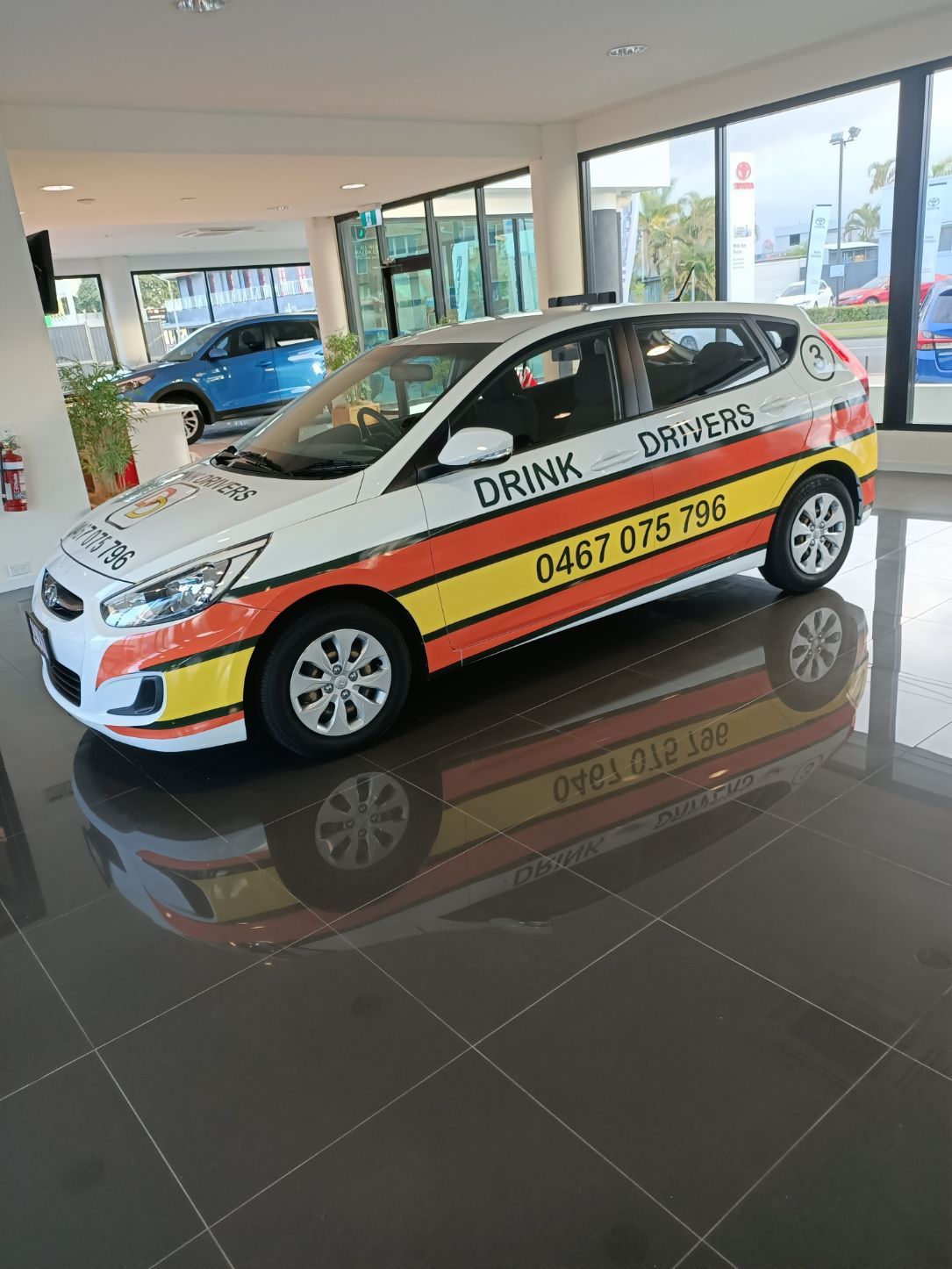 Car Inside The Building — Drink Drivers Hervey Bay in Urangan, QLD