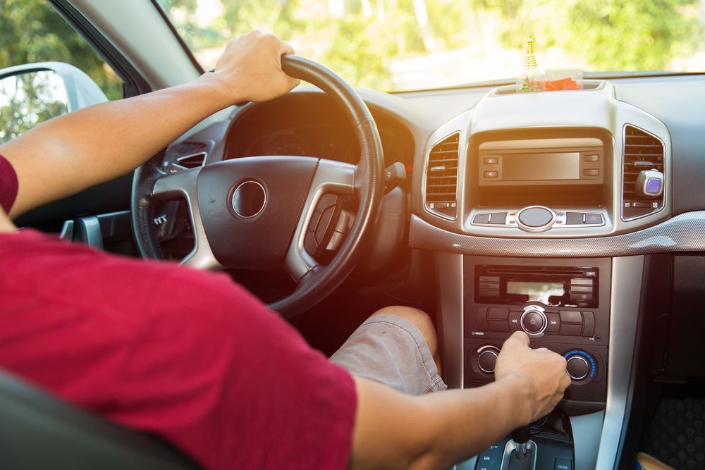 Man Driving Car — Drink Drivers Hervey Bay in Urangan, QLD