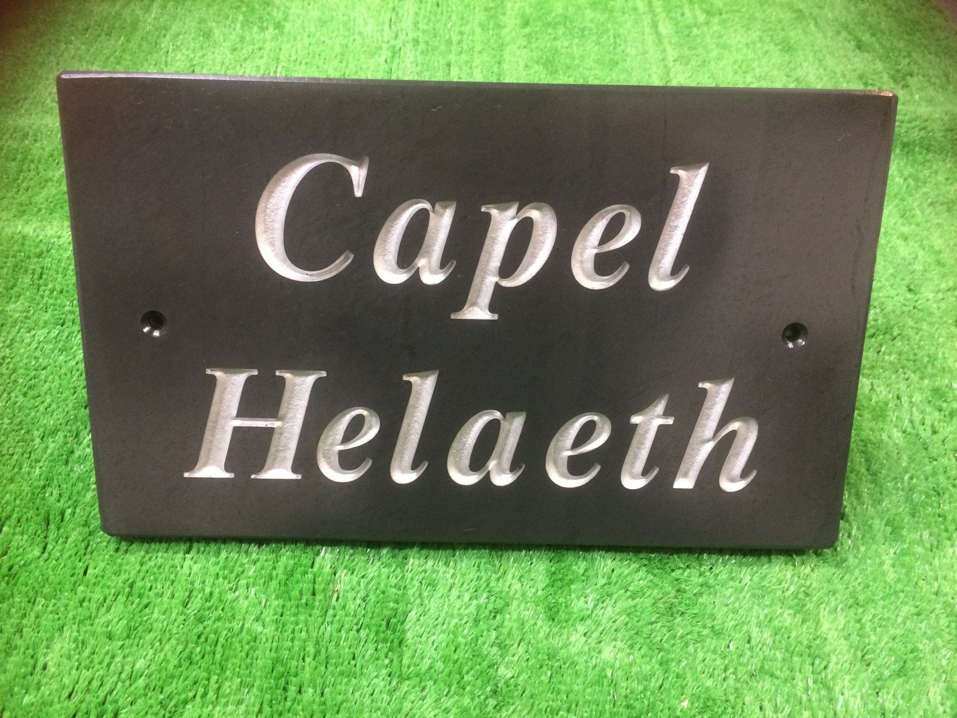 Welsh Slate Nameplates