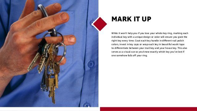 Mark It Up — Houston, TX — Dixie Safe & Lock Service Inc.