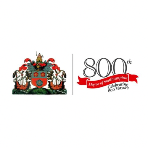 A logo for the 800th anniversary of southhampton