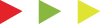 A red , green , and yellow arrow on a white background.