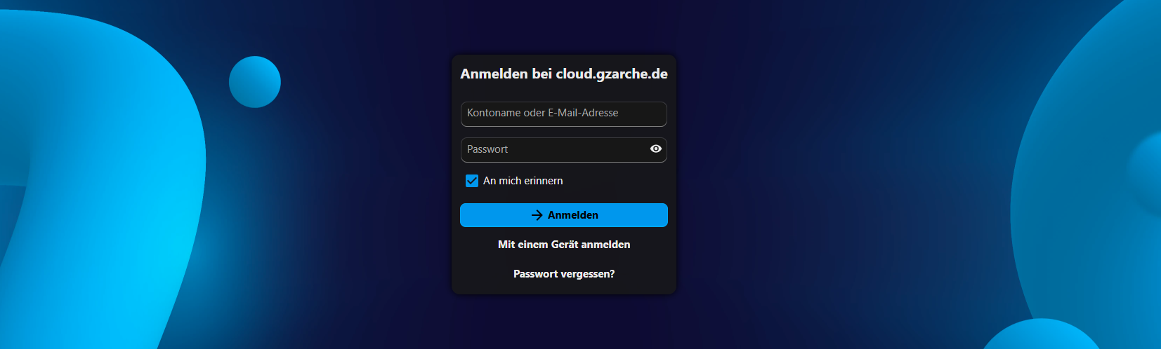 Link zur Arche Cloud