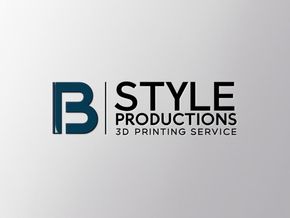 Een logo voor b style productions 3D-printservice