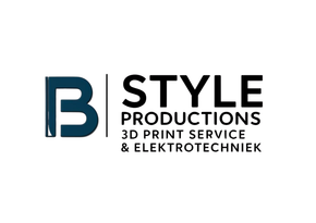 Een logo voor b style productions 3D-printservice