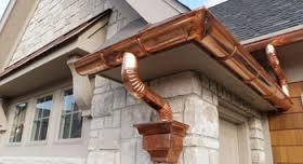 gutter installation for stone residence | Tuscaloosa, AL