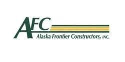 The logo for alaska frontier constructors , inc.